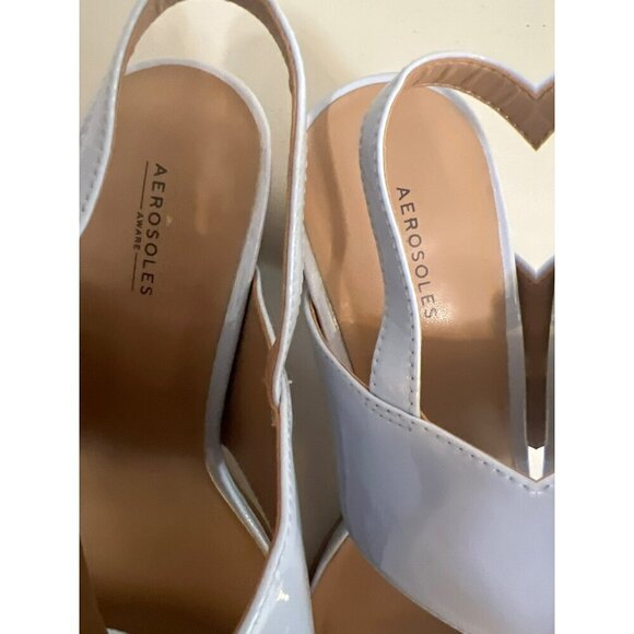 Aerosole Aware Emmex Block Heel Robins Egg Blue Sz 8.5M - Picture 3 of 8